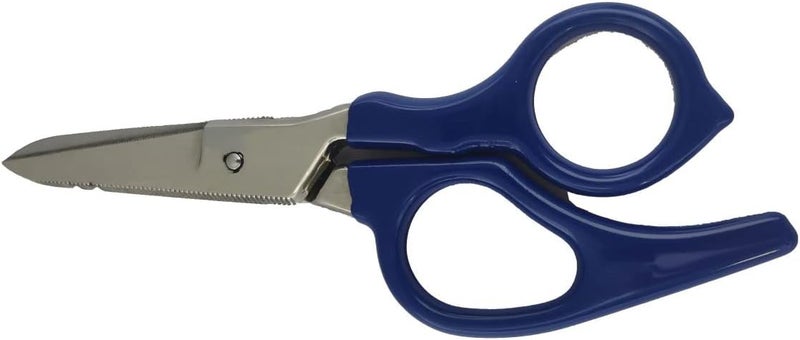 Zeluga 12-229 5in. Heavy Duty Stainless Steel Electrician's Scissor with Ergonomic Handle - Image 2
